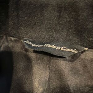 PARISIAN Black Button Overcoat Men's Size 48R Long Notch Collar Solid